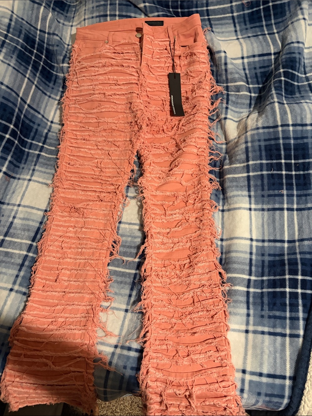 Rockstar brand Pink distressed Jeans